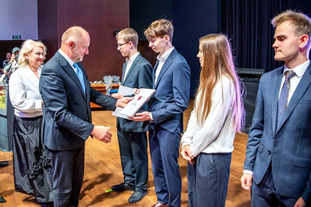 Gala stypendystów, fot. Andrzej Goiński/UMWKP